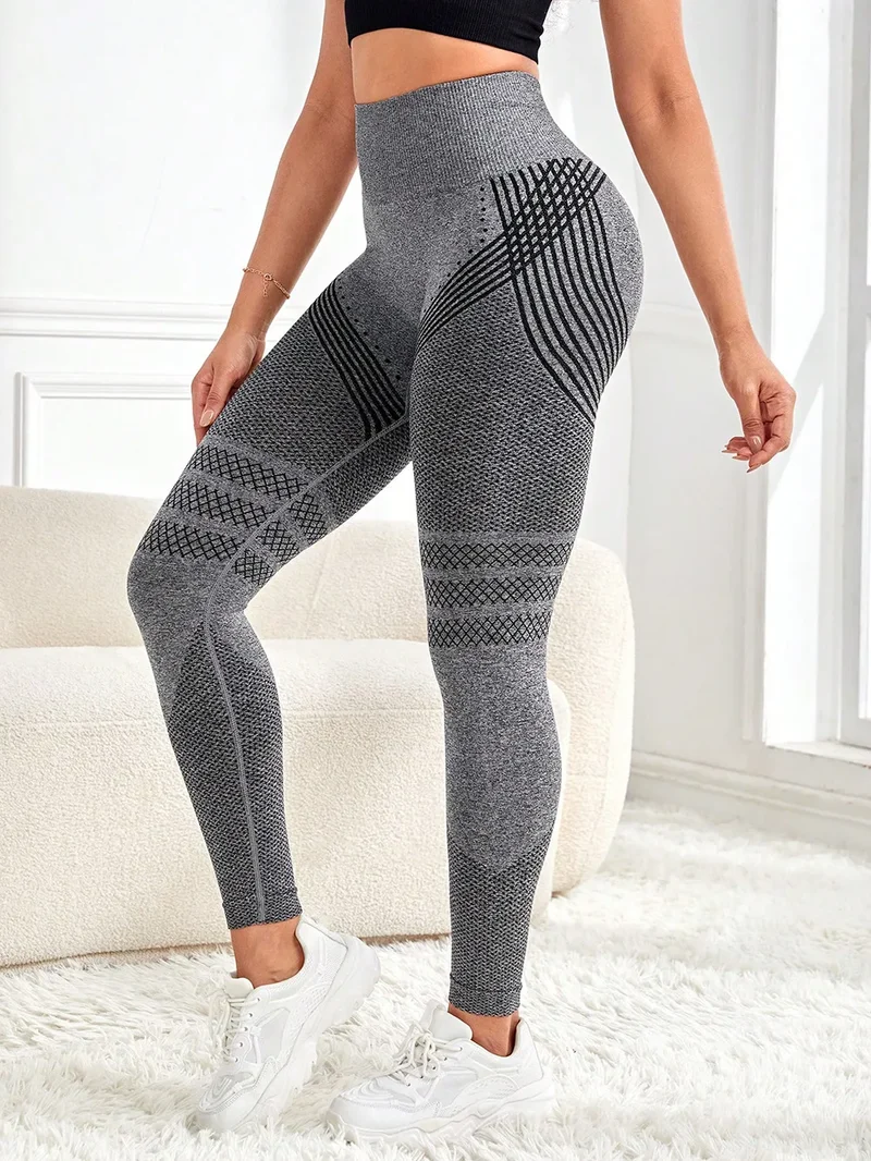 Yoga Leggings Push Up Damen Sport Hose Fitness Gym Stretch Leggins Jogginghose