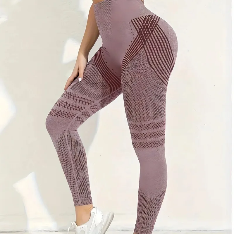 Yoga Leggings Push Up Damen Sport Hose Fitness Gym Stretch Leggins Jogginghose