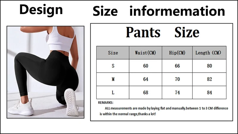 Yoga Leggings Push Up Damen Sport Hose Fitness Gym Stretch Leggins Jogginghose