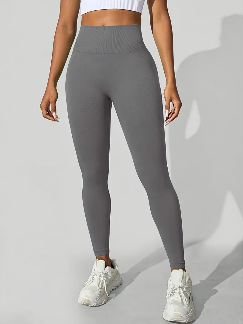 Yoga Leggings Push Up Damen Sport Hose Fitness Gym Stretch Leggins Jogginghose