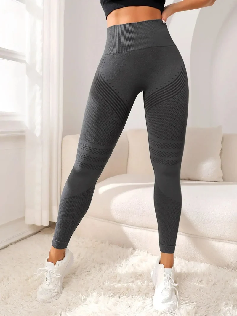 Yoga Leggings Push Up Damen Sport Hose Fitness Gym Stretch Leggins Jogginghose