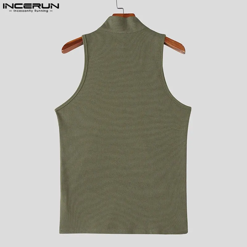 Herren Oberteil Ärmellos Tank Top Sexy Shirt Clubwear Muskel T-Shirt Unterhemd