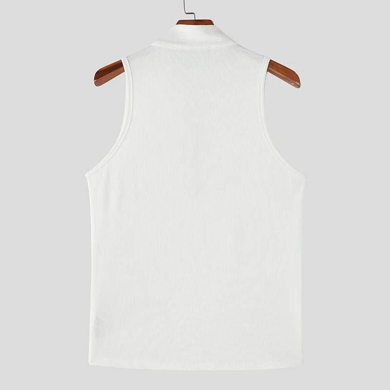 Herren Oberteil Ärmellos Tank Top Sexy Shirt Clubwear Muskel T-Shirt Unterhemd