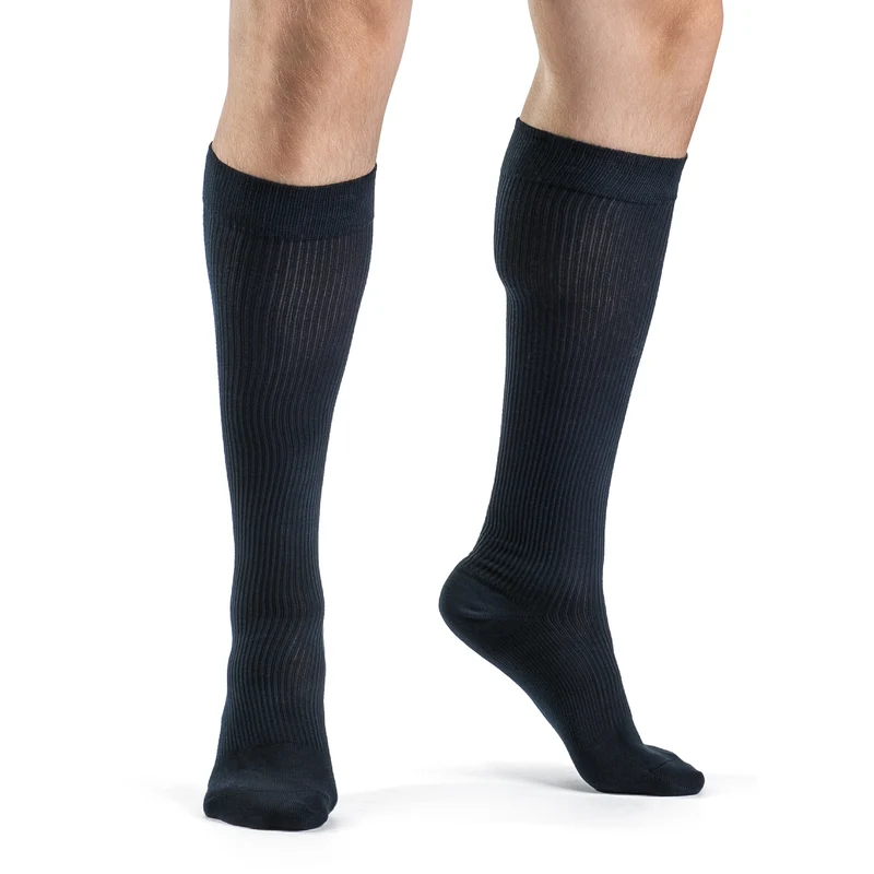 Sigvaris Casual Cotton Men's Knee High 15-20 mmHg