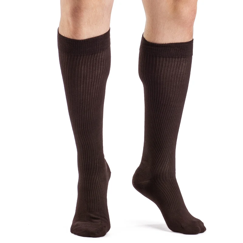 Sigvaris Casual Cotton Men's Knee High 15-20 mmHg