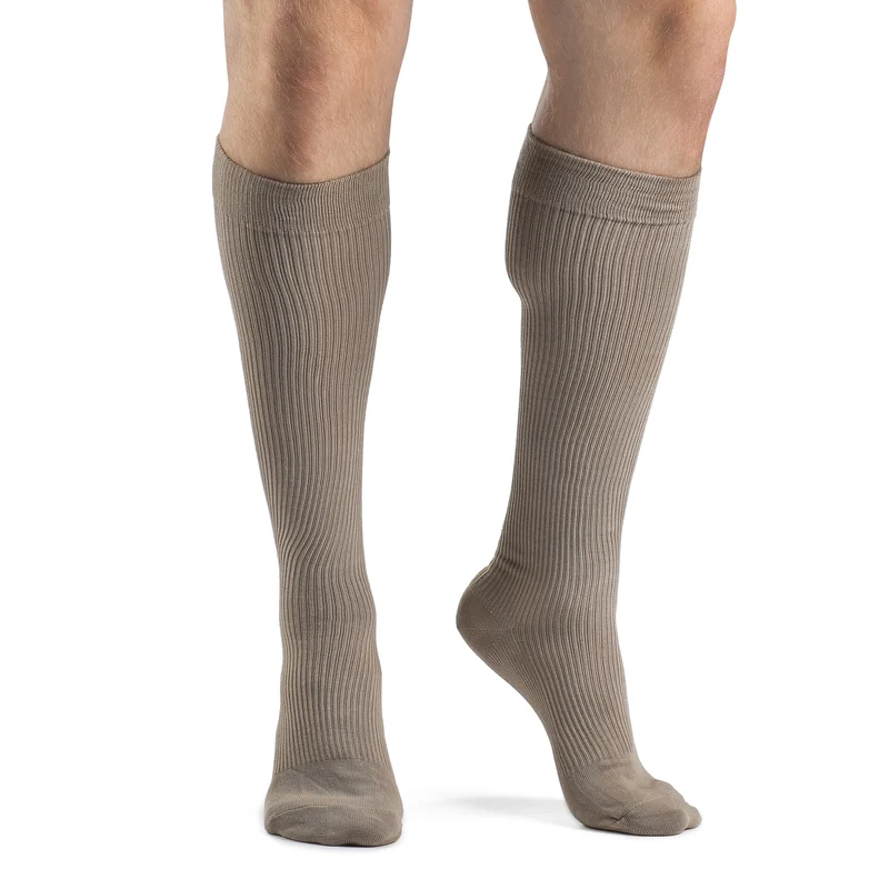 Sigvaris Casual Cotton Men's Knee High 15-20 mmHg