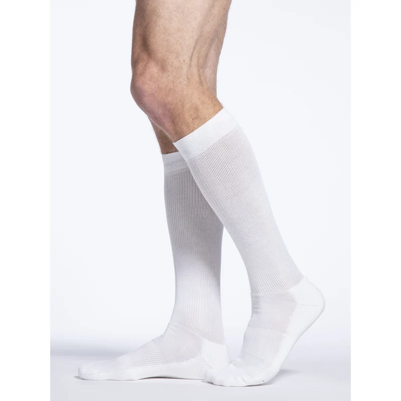 Sigvaris Cushioned Cotton Men's Knee High 20-30 mmHg