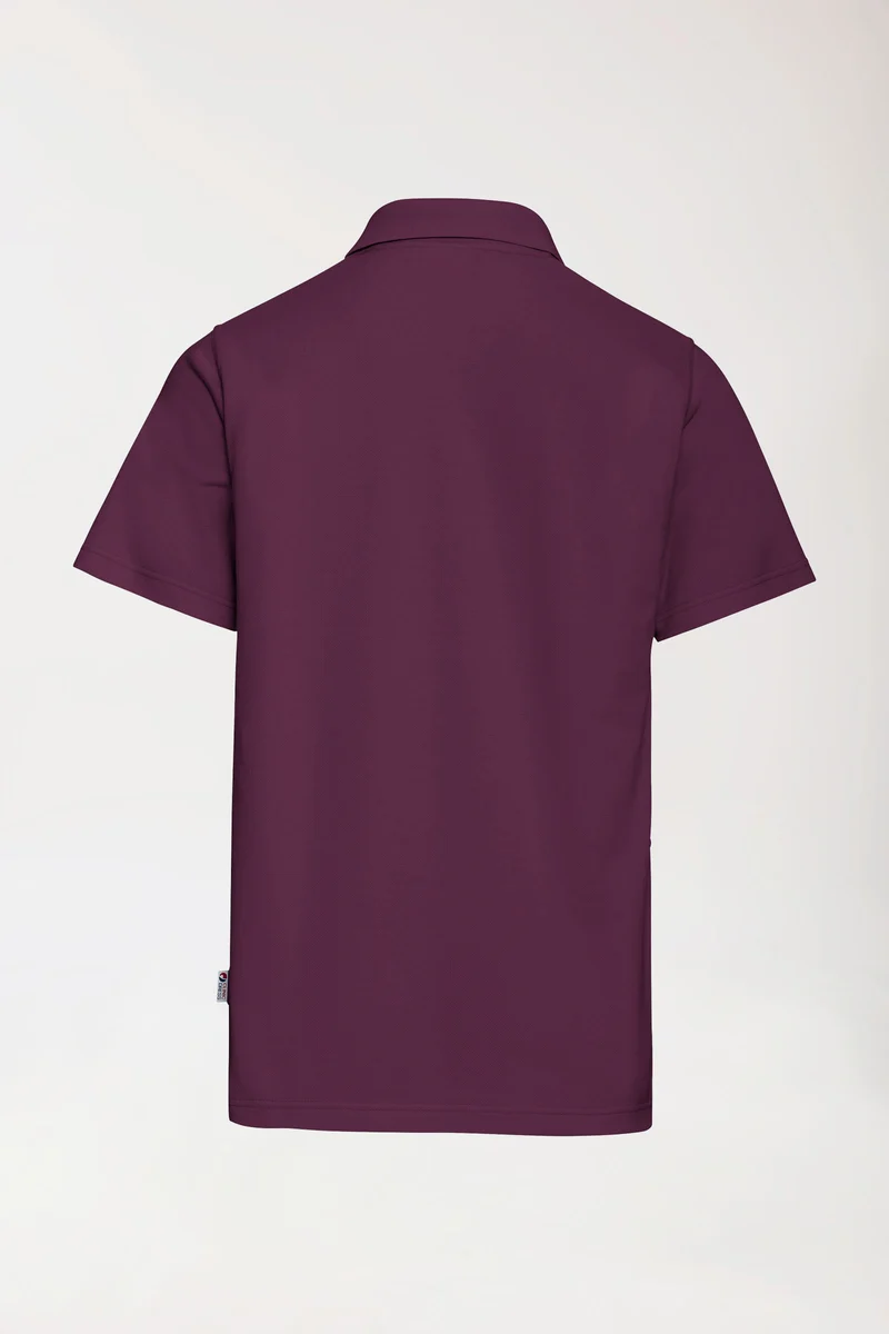 CORE Shirt Unisex - Polokragen pflaume