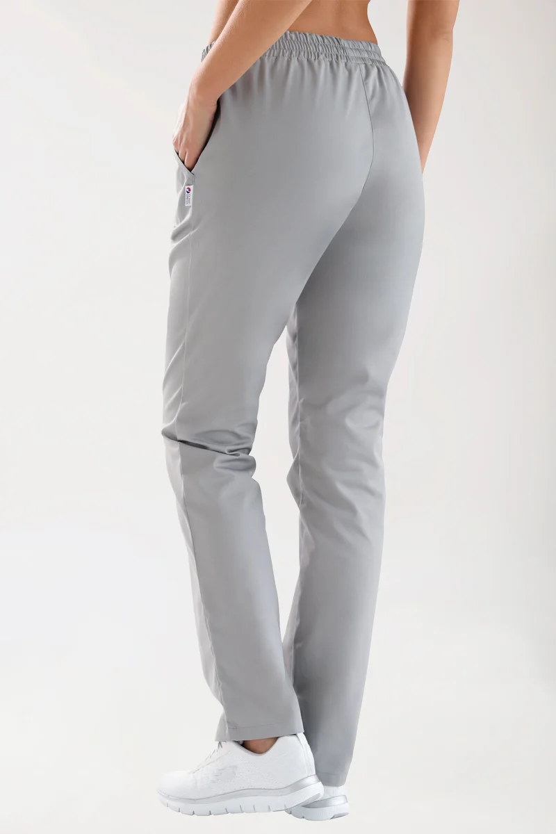 CORE Hose Damen - leicht vertiefter Bund grau