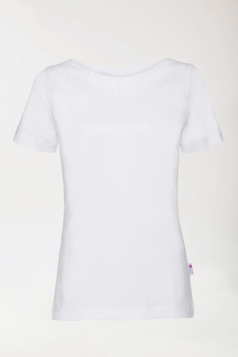 Shirt Damen - 1/2 Arm weiß