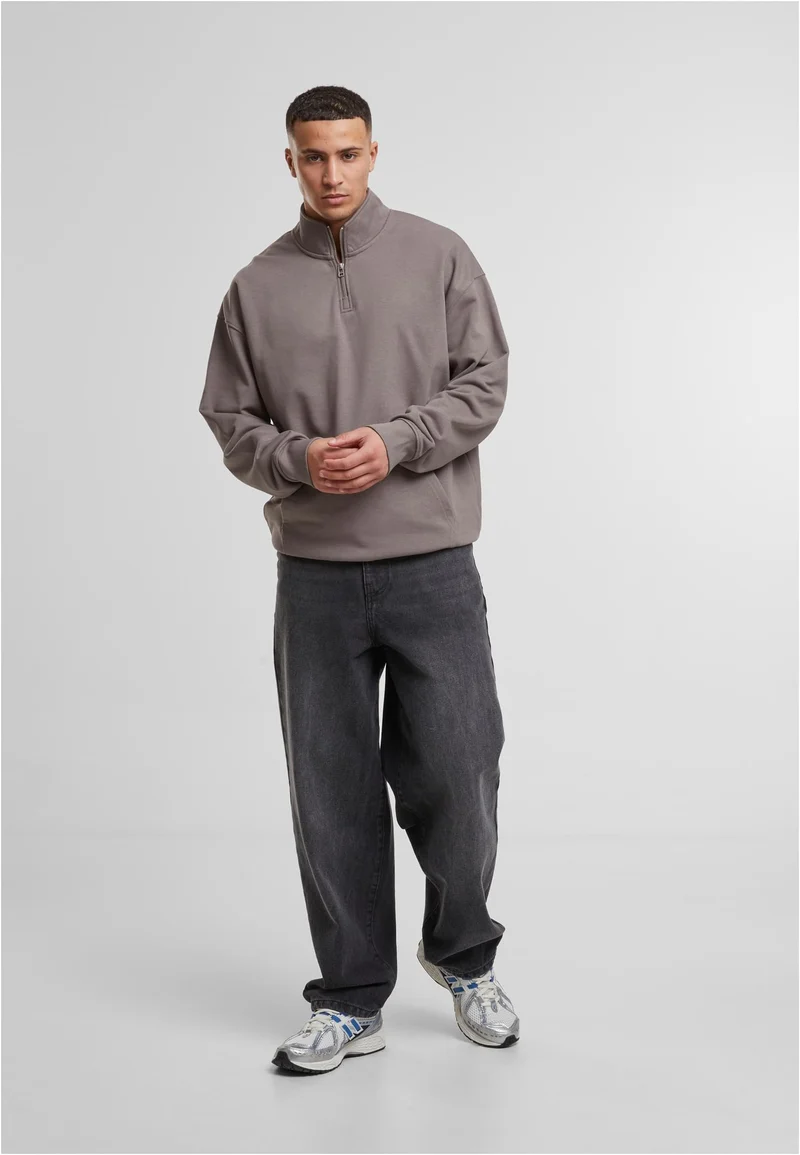 DEF Zipper Crewneck
