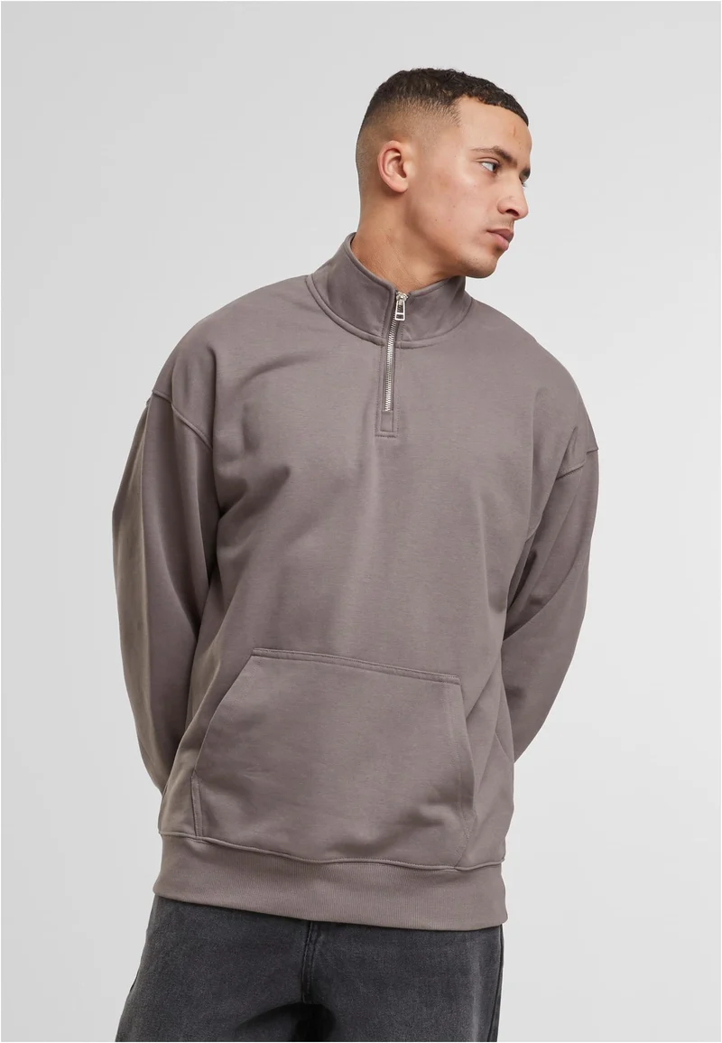 DEF Zipper Crewneck