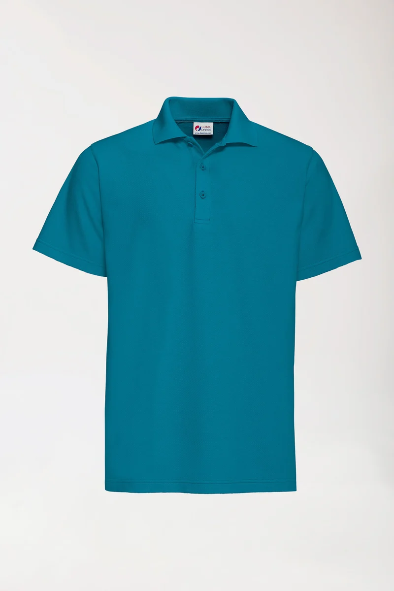 CORE Shirt Unisex - Polokragen petrol