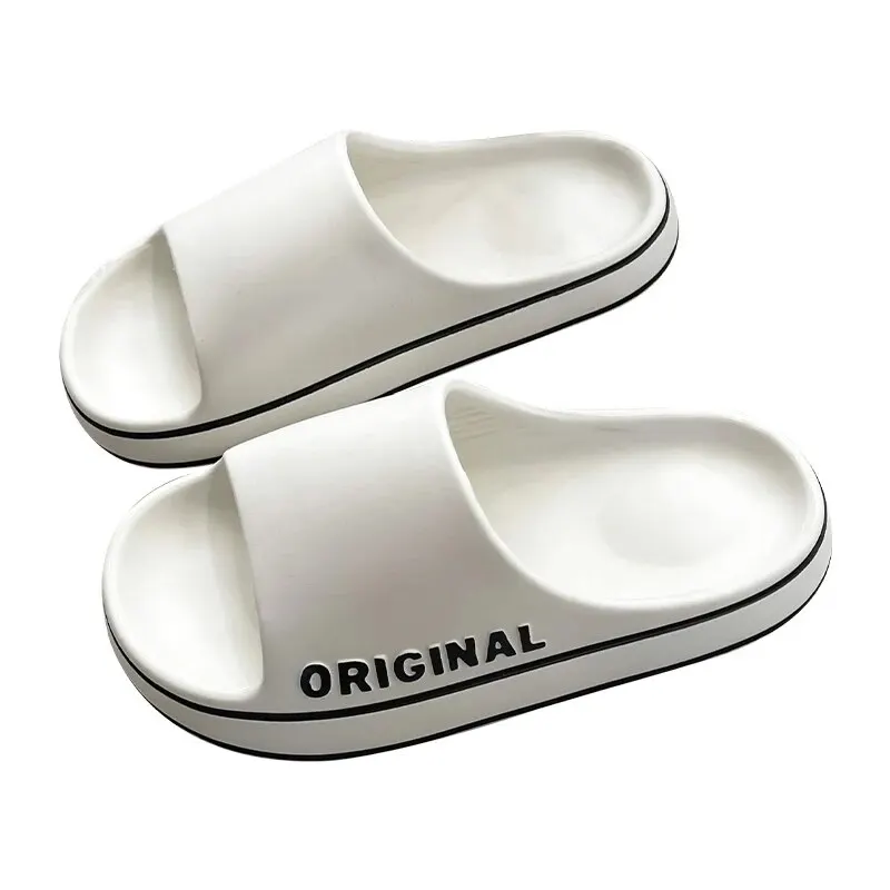 Badelatschen Hausschuhe Flip Flops Frauen Herren Sandalen rutschfeste Sohle
