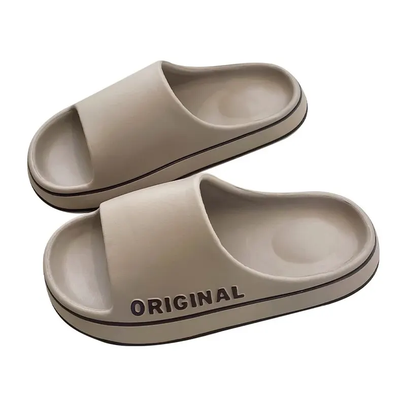 Badelatschen Hausschuhe Flip Flops Frauen Herren Sandalen rutschfeste Sohle