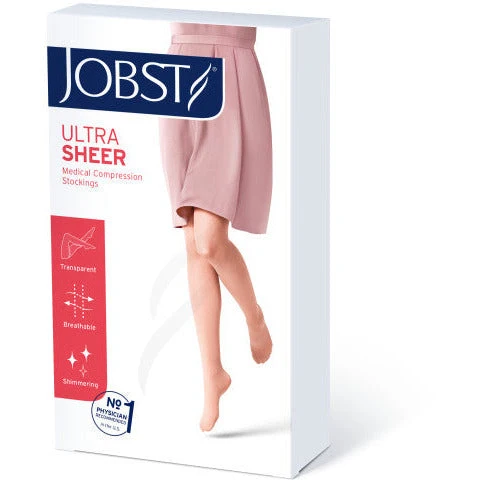 JOBST® UltraSheer Sensitive Women's Thigh High 30-40 mmHg