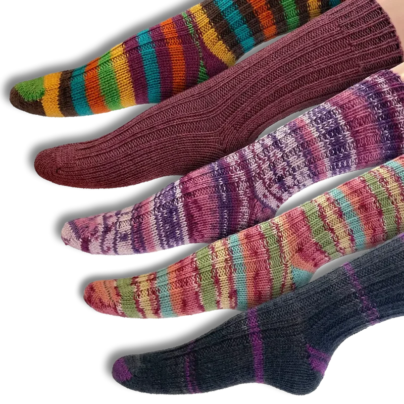 #Socken | 5er-Set | Größe 36-40