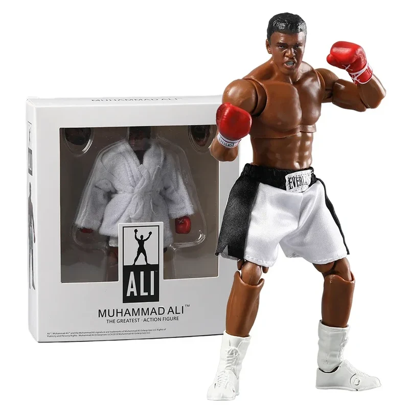 Muhammad Ali Action Figur Model Spielzeug Figuren 18cm Action-figur Cassius Clay