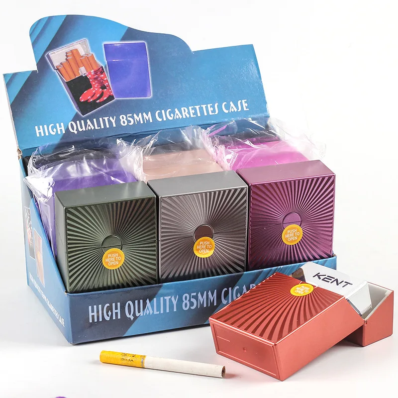Zigarettenetui Etui 20 Zigaretten Box Dose Metall BigBox Tabakdose Klappdeckel