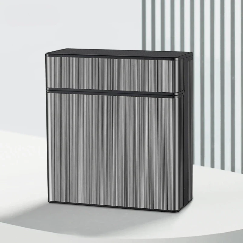 Zigarettenetui Etui 40 Zigaretten Box Dose Metall BigBox Tabakdose Klappdeckel