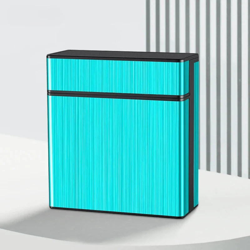 Zigarettenetui Etui 40 Zigaretten Box Dose Metall BigBox Tabakdose Klappdeckel
