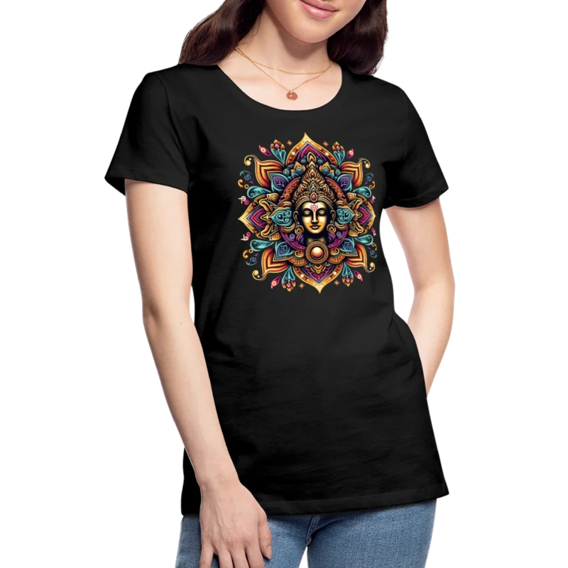 Damen Sommer Top Spirituelles Yoga T-Shirt Rundhals Streetwear lockeres Damentop