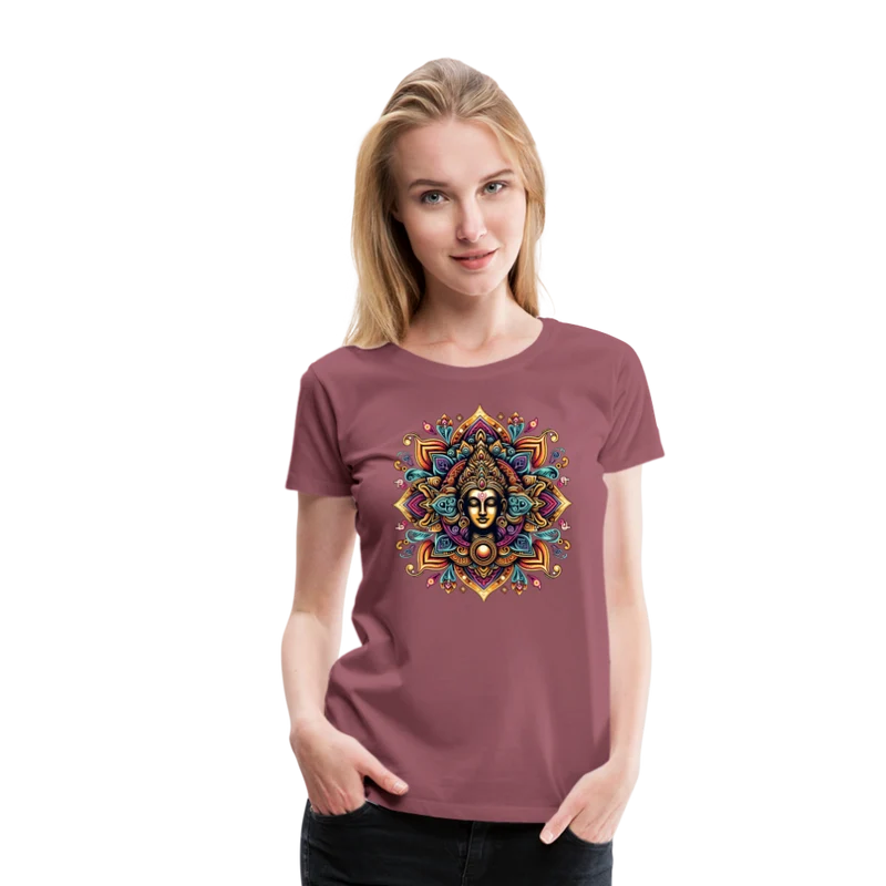 Damen Sommer Top Spirituelles Yoga T-Shirt Rundhals Streetwear lockeres Damentop