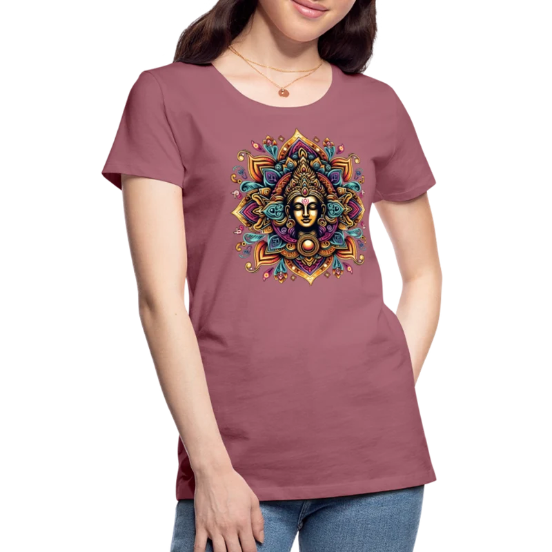 Damen Sommer Top Spirituelles Yoga T-Shirt Rundhals Streetwear lockeres Damentop