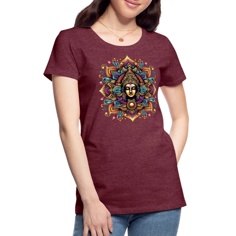 Damen Sommer Top Spirituelles Yoga T-Shirt Rundhals Streetwear lockeres Damentop