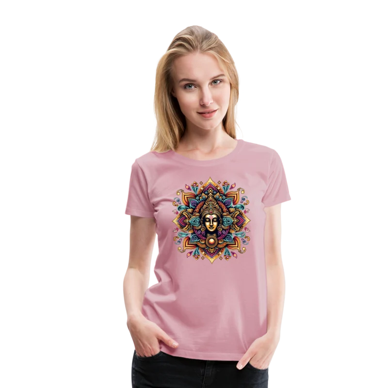 Damen Sommer Top Spirituelles Yoga T-Shirt Rundhals Streetwear lockeres Damentop