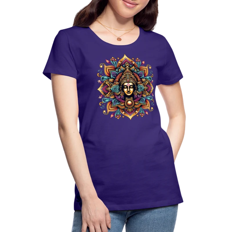Damen Sommer Top Spirituelles Yoga T-Shirt Rundhals Streetwear lockeres Damentop