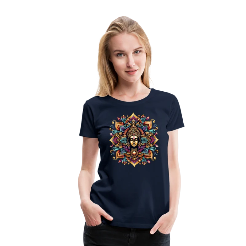 Damen Sommer Top Spirituelles Yoga T-Shirt Rundhals Streetwear lockeres Damentop
