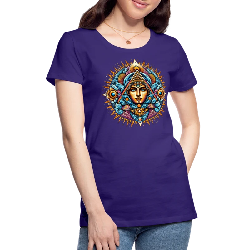 Damen Sommer Top Spirituelles Yoga T-Shirt Rundhals Streetwear lockeres Damentop