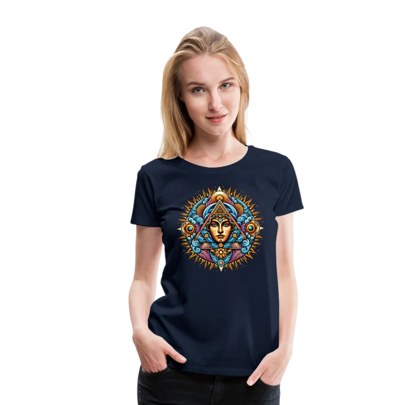 Damen Sommer Top Spirituelles Yoga T-Shirt Rundhals Streetwear lockeres Damentop