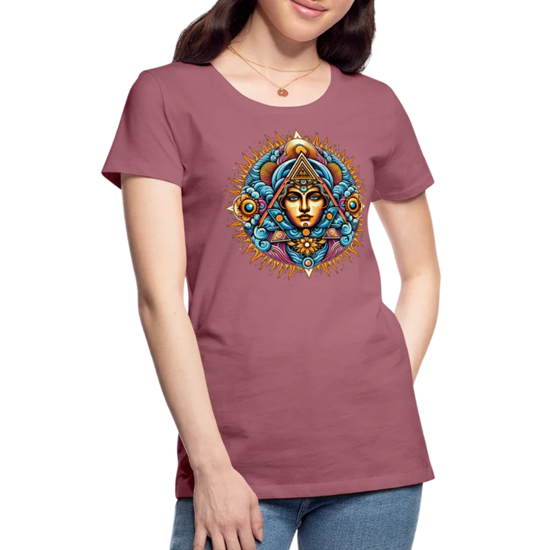 Damen Sommer Top Spirituelles Yoga T-Shirt Rundhals Streetwear lockeres Damentop