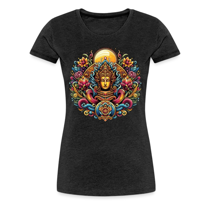 Damen Sommer Top Spirituelles Yoga T-Shirt Rundhals Streetwear lockeres Damentop