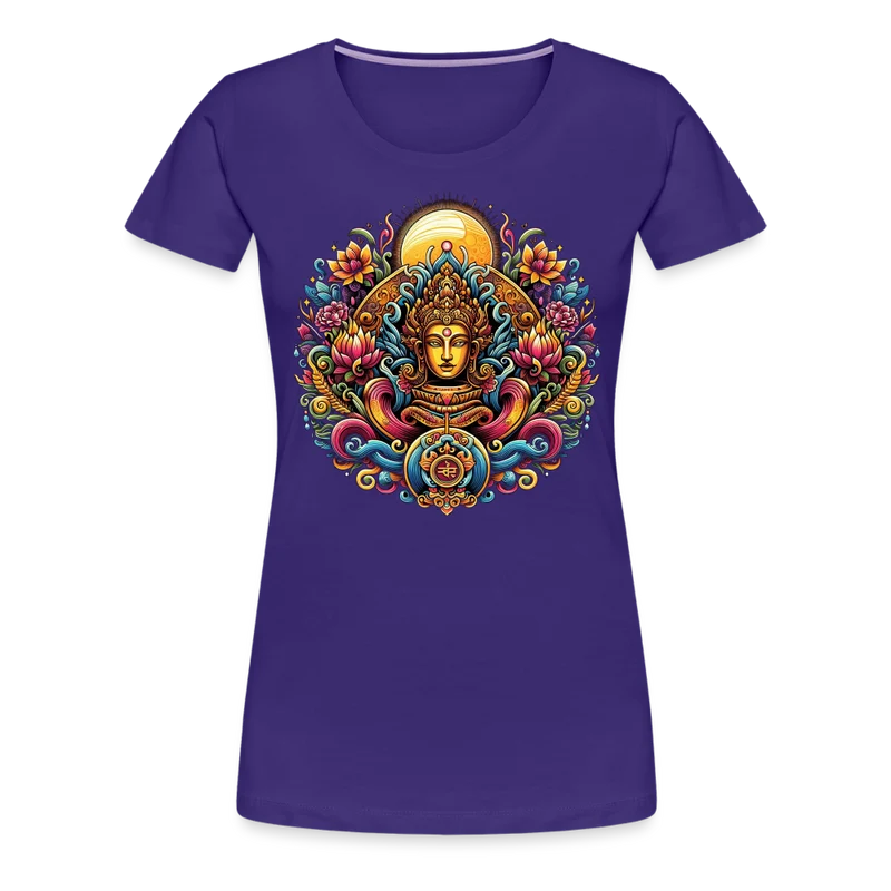 Damen Sommer Top Spirituelles Yoga T-Shirt Rundhals Streetwear lockeres Damentop