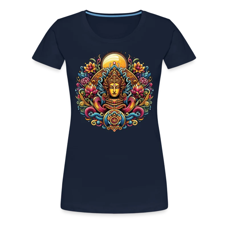 Damen Sommer Top Spirituelles Yoga T-Shirt Rundhals Streetwear lockeres Damentop