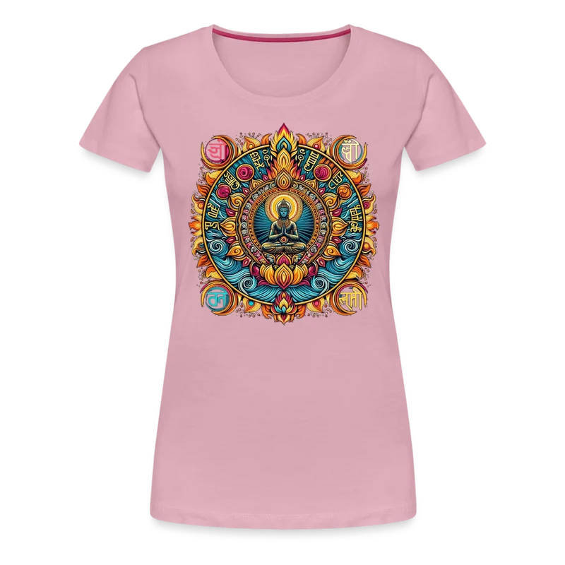 Damen Sommer Top Spirituelles Yoga T-Shirt Rundhals Streetwear lockeres Damentop
