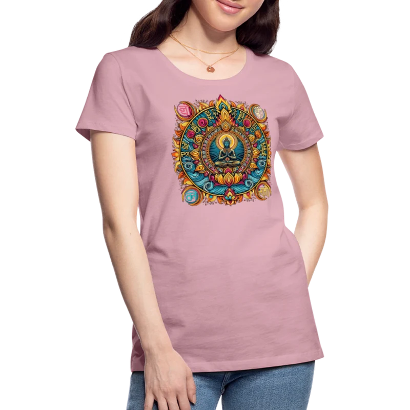 Damen Sommer Top Spirituelles Yoga T-Shirt Rundhals Streetwear lockeres Damentop