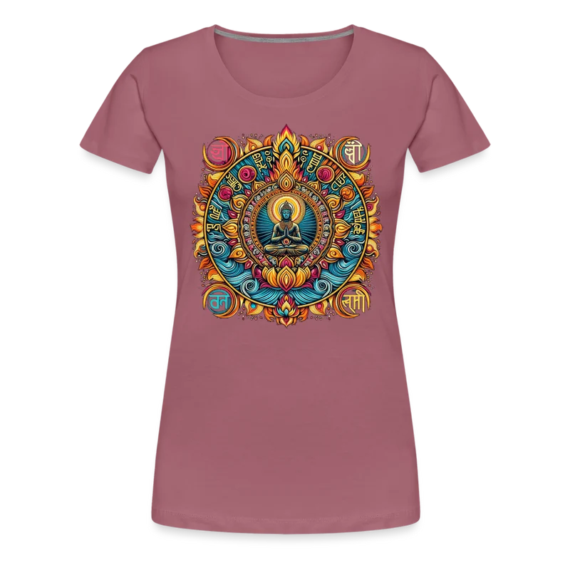 Damen Sommer Top Spirituelles Yoga T-Shirt Rundhals Streetwear lockeres Damentop