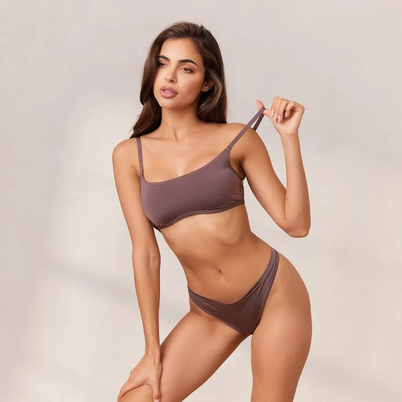 Barely There Bralette - Blaubeere