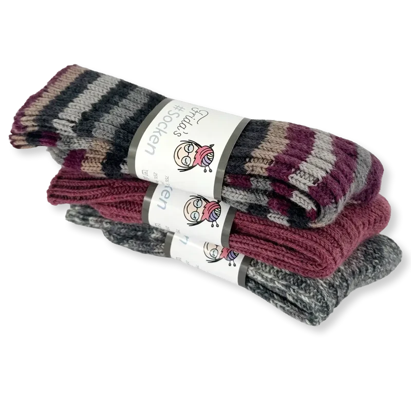 #Socken | 3er-Set | Größe 40-45