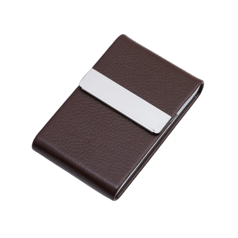 Zigarettenetui Mini Etui 7 Zigaretten Dose Metall Box Kunst Leder Tabakdose Neu