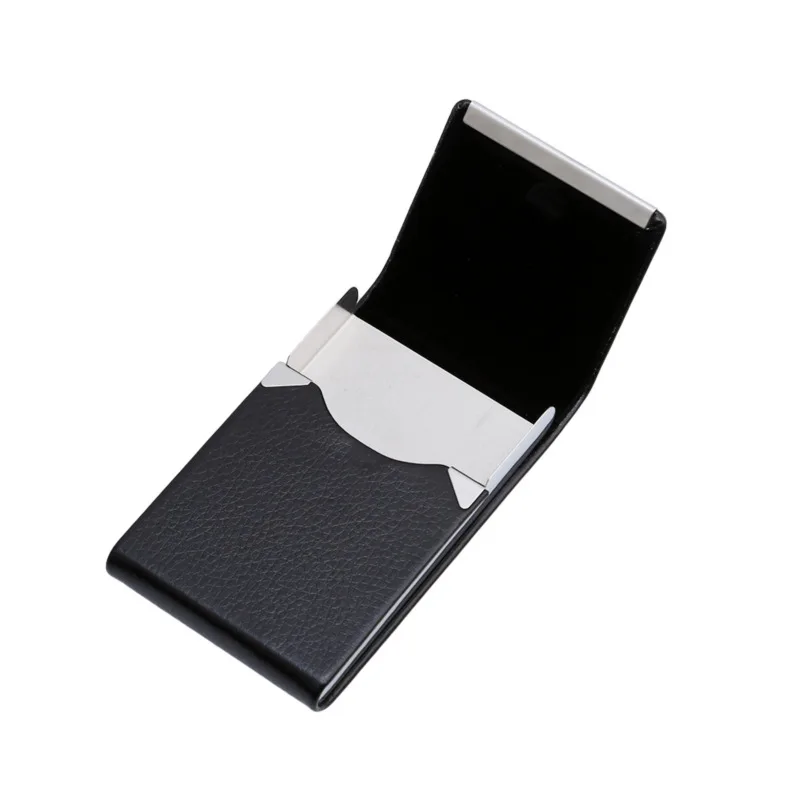 Zigarettenetui Mini Etui 7 Zigaretten Dose Metall Box Kunst Leder Tabakdose Neu