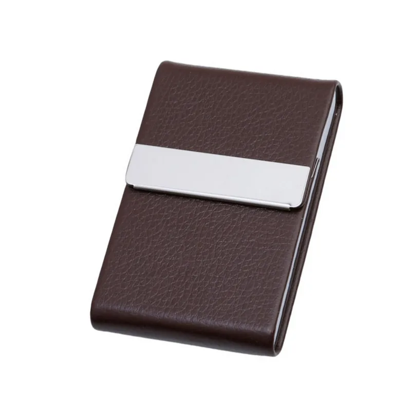 Zigarettenetui Mini Etui 7 Zigaretten Dose Metall Box Kunst Leder Tabakdose Neu