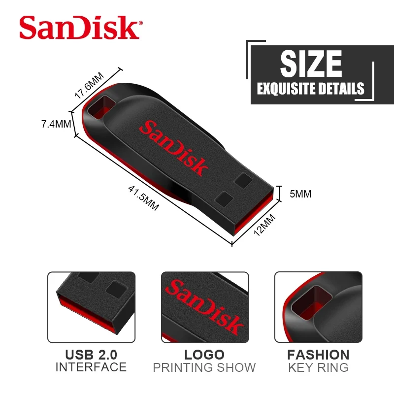USB 2.0 Stick 1TB Speicherstick Memorystick Flash Speicher 256GB 512GB PC Mac