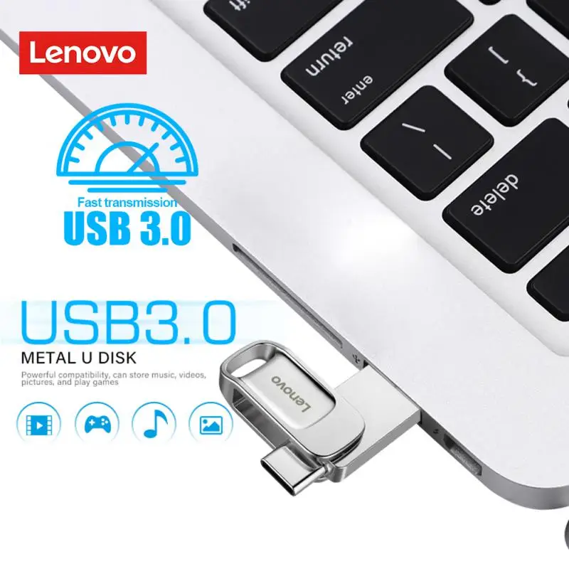 USB Stick 2TB 1TB USB-C Speicherstick Memorystick USB Speicher 256GB 512GB PC