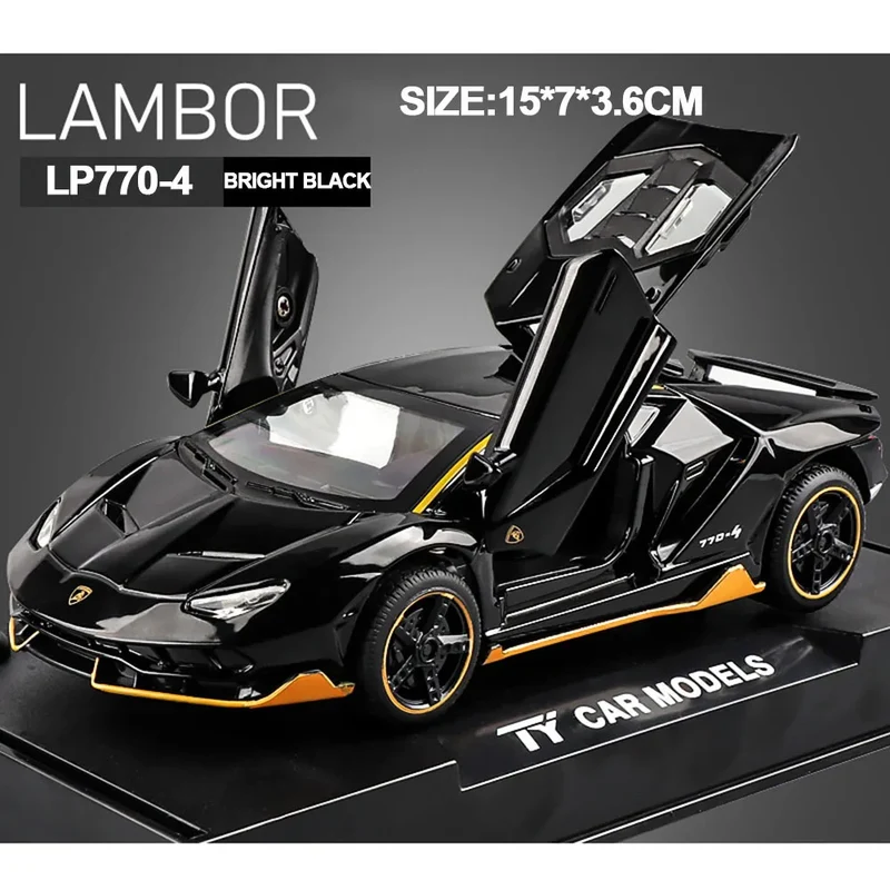 Lambor LP770 1:32 Diecast Metall Modellauto Spielzeug für Kinder Automodell