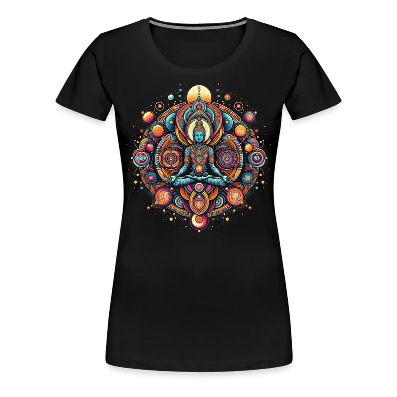 Damen Sommer Top Spirituelles Yoga T-Shirt Rundhals Streetwear lockeres Damentop